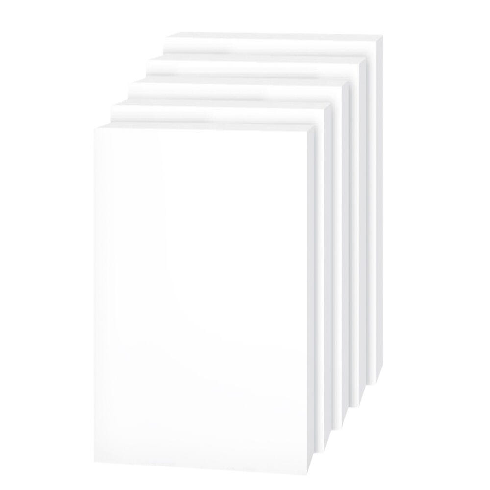 School Smart Foam Boards, 20 x 30 Inches, White, Pack of 10 1494871